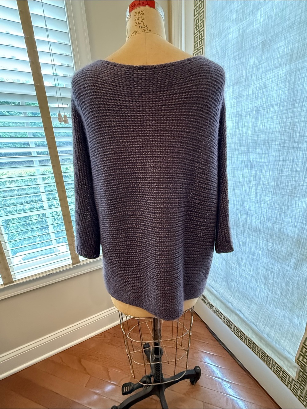 The Fisher Project Eileen Fisher Silk Mohair Cashmere Oversized Sweater XL - Picture 2 of 7